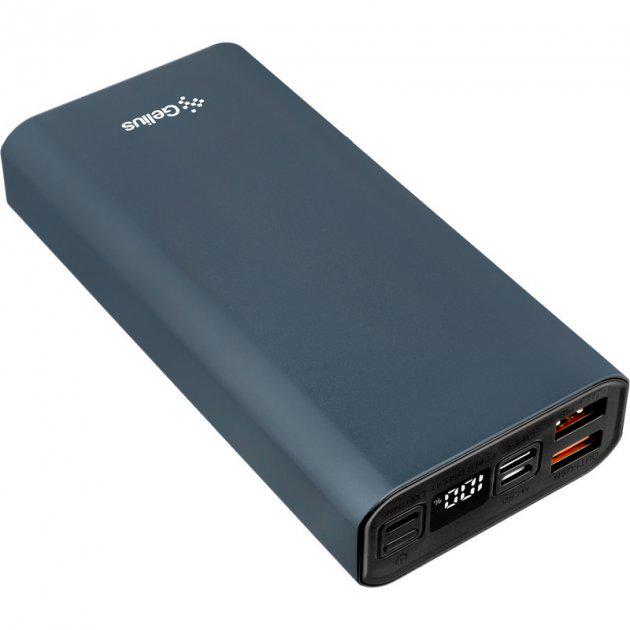 Портативний зарядний пристрій Gelius Pro Edge 3 PD 20000 mAh Dark Blue (GP-PB20-210) - фото 2