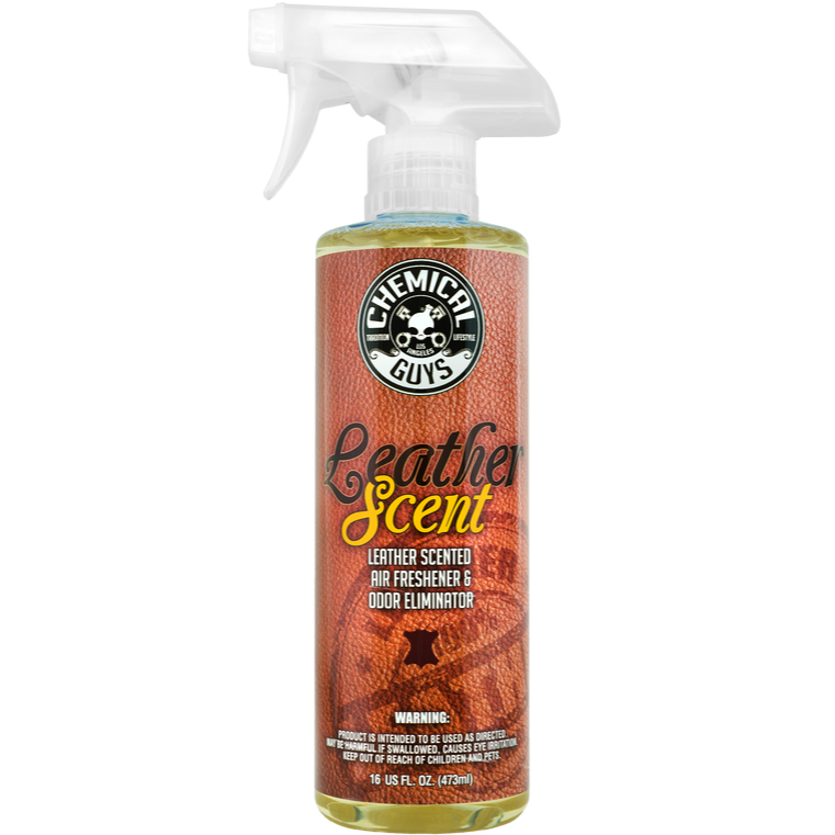 Ароматизатор Chemical Guys Air Freshener Leather Scent нейтрализатор запахов 473 мл