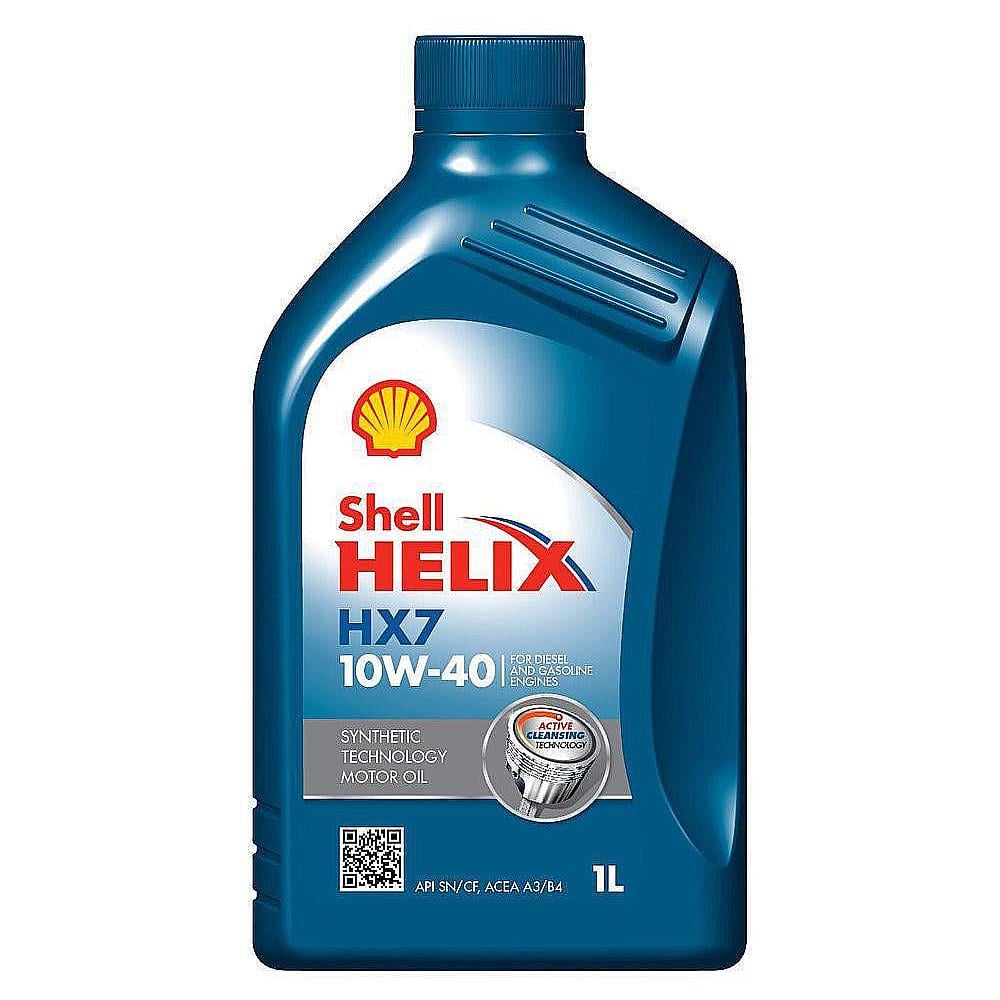 Моторна олива Shell Helix HX7 10W-40 1 л - фото 1