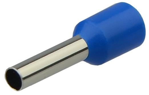Наконечник изолированный АСКО-Укрем НТ 2,5-08 2,5 мм2 гильза 8 мм 1 шт. Синий (A0060010005)