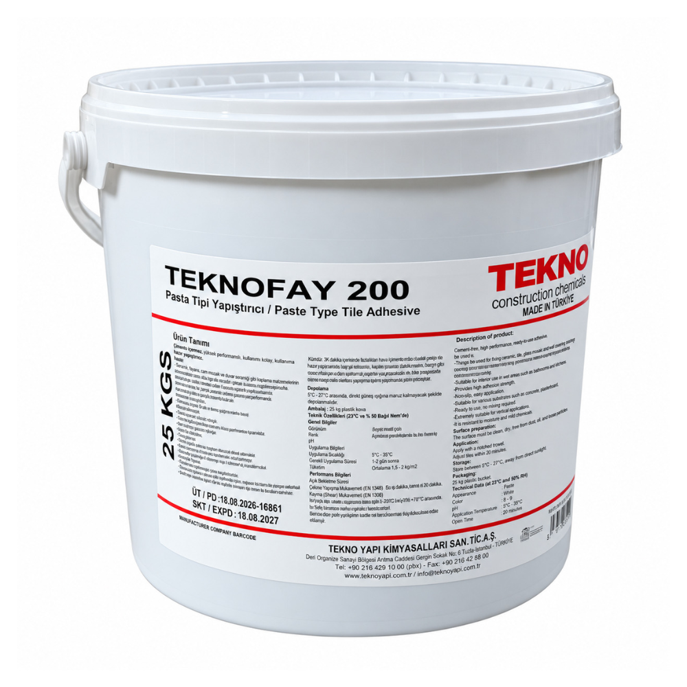 Клей для плитки Tekno Teknofay 200 D2TE 25 кг (38311383)