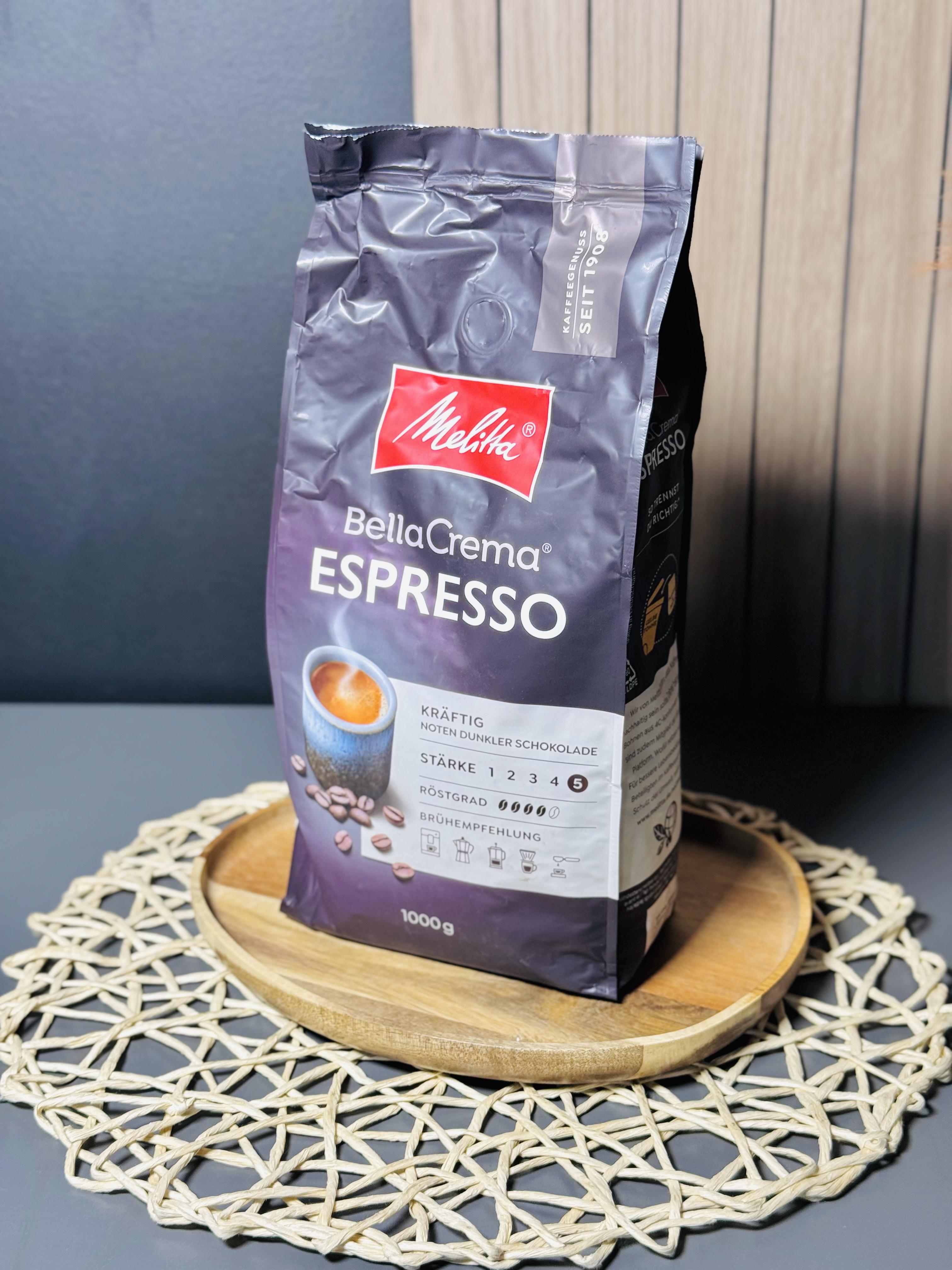 Кава в зернах Melitta BellaCrema Espresso 100% Арабіка 1 кг