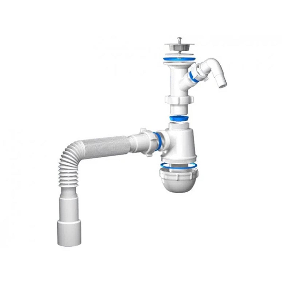 Сифон для мойки Ani Plast А 20 15 (SW-11684)