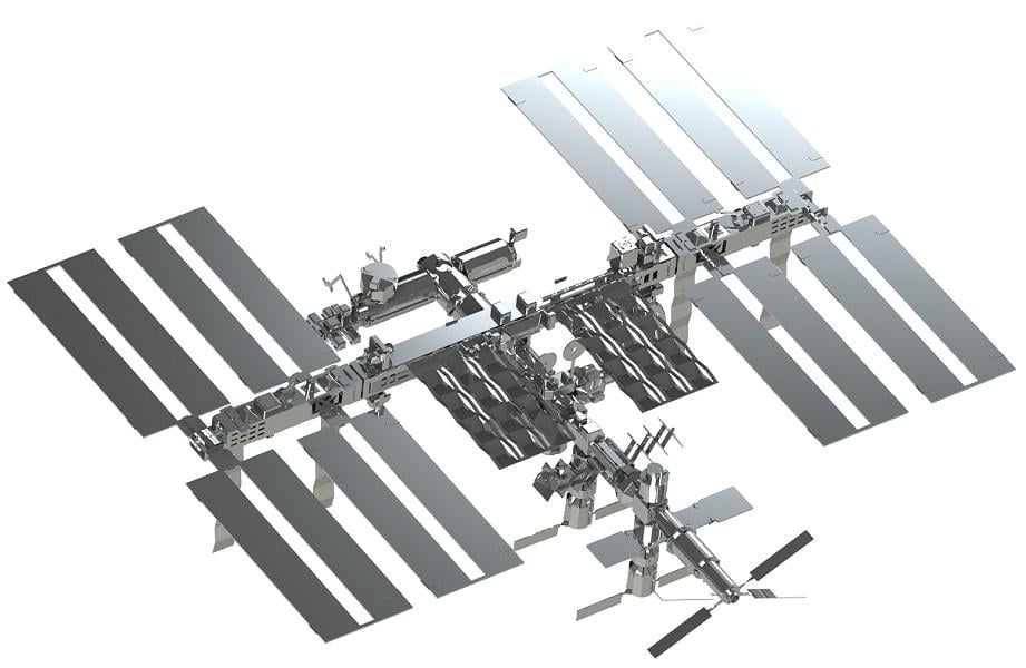 Конструктор Международная космическая станция МКС METAL-TIME Astronaut's Lodge MT017 (3029056)