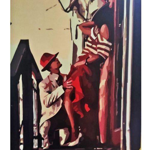 Картина за номерами Іспанська пристрасть 50х40 см Картина за номерами Іспанська пристрасть 50х40 см