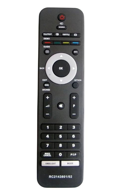 Пульт Huayu для Philips RC-2143801/01 (1639850636) Пульт Huayu для Philips RC-2143801/01 (1639850636)