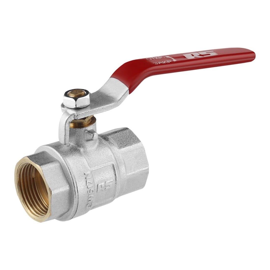 Шаровой кран STA Premium 3/4″ ВВ прямой, латунь (CV014675)