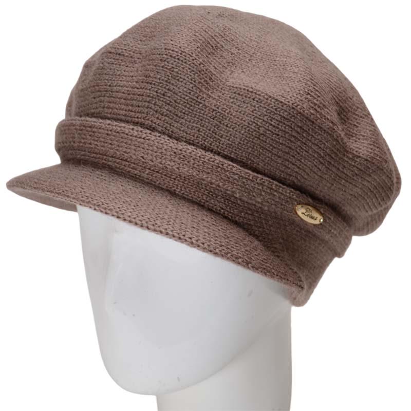 Шапка женская зимняя Lirus Дороти с козырьком шерстяная на флисовой подкладке One size Темно-пудровый (131743) - фото 1 Шапка женская зимняя Lirus Дороти с козырьком шерстяная на флисовой подкладке One size Темно-пудровый (131743) - фото 1