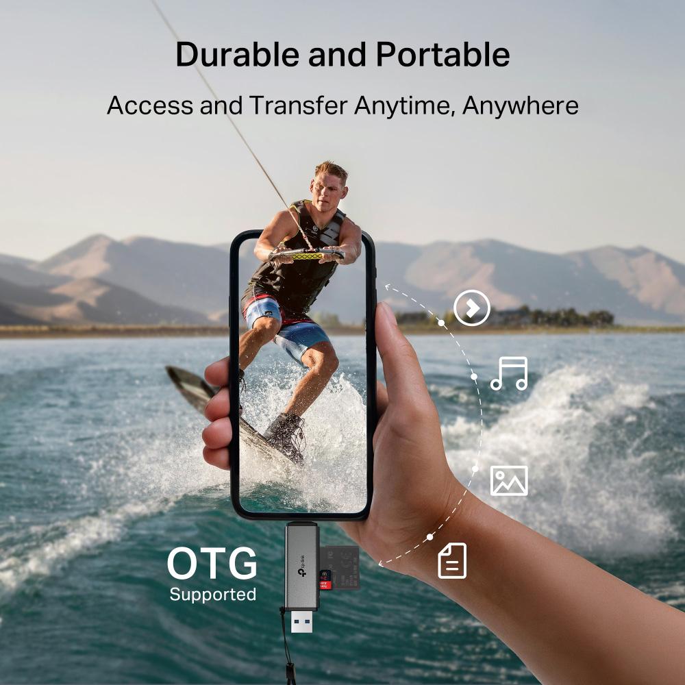 Кардидер TP-Link UA430D до 2 Тб Grey (30651987) - фото 8 Кардидер TP-Link UA430D до 2 Тб Grey (30651987) - фото 8