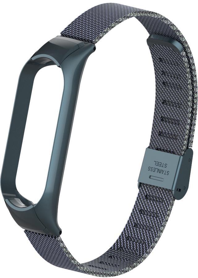 Ремешок металлический Rapid для смарт-часов Mi Band 5/6 Graphite (17130-40)