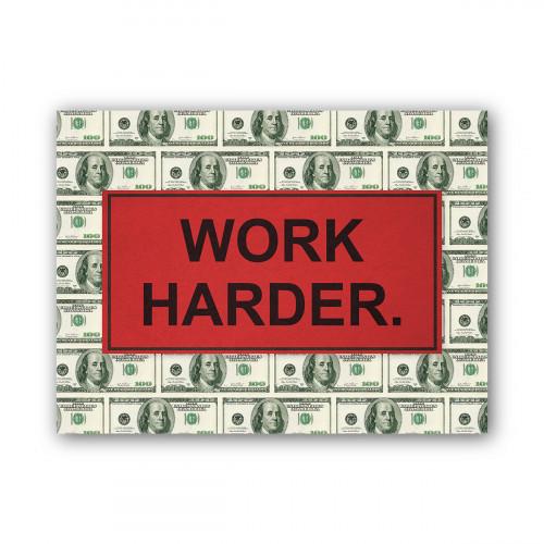 Картина Work Harder 75x100 см (P0466)