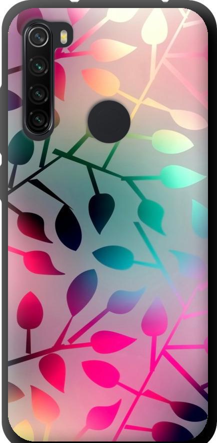 Чехол на Xiaomi Redmi Note 8 Листья (2235b-1787-42517)