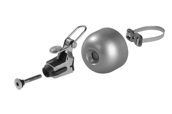 Звонок велосипедный RockBros RB-15-1B Серый (2440) - фото 7 Звонок велосипедный RockBros RB-15-1B Серый (2440) - фото 7