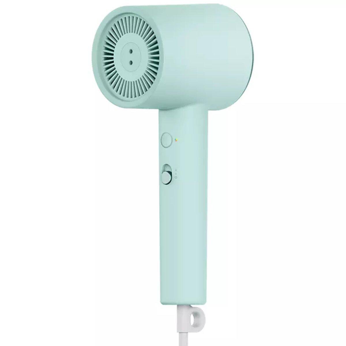 Фен для волосся Mijia Negative Ion Hair Dryer H301 1600W китайська вилка з перехідником на EU розетку Green (CMJ03ZHMG) - фото 1