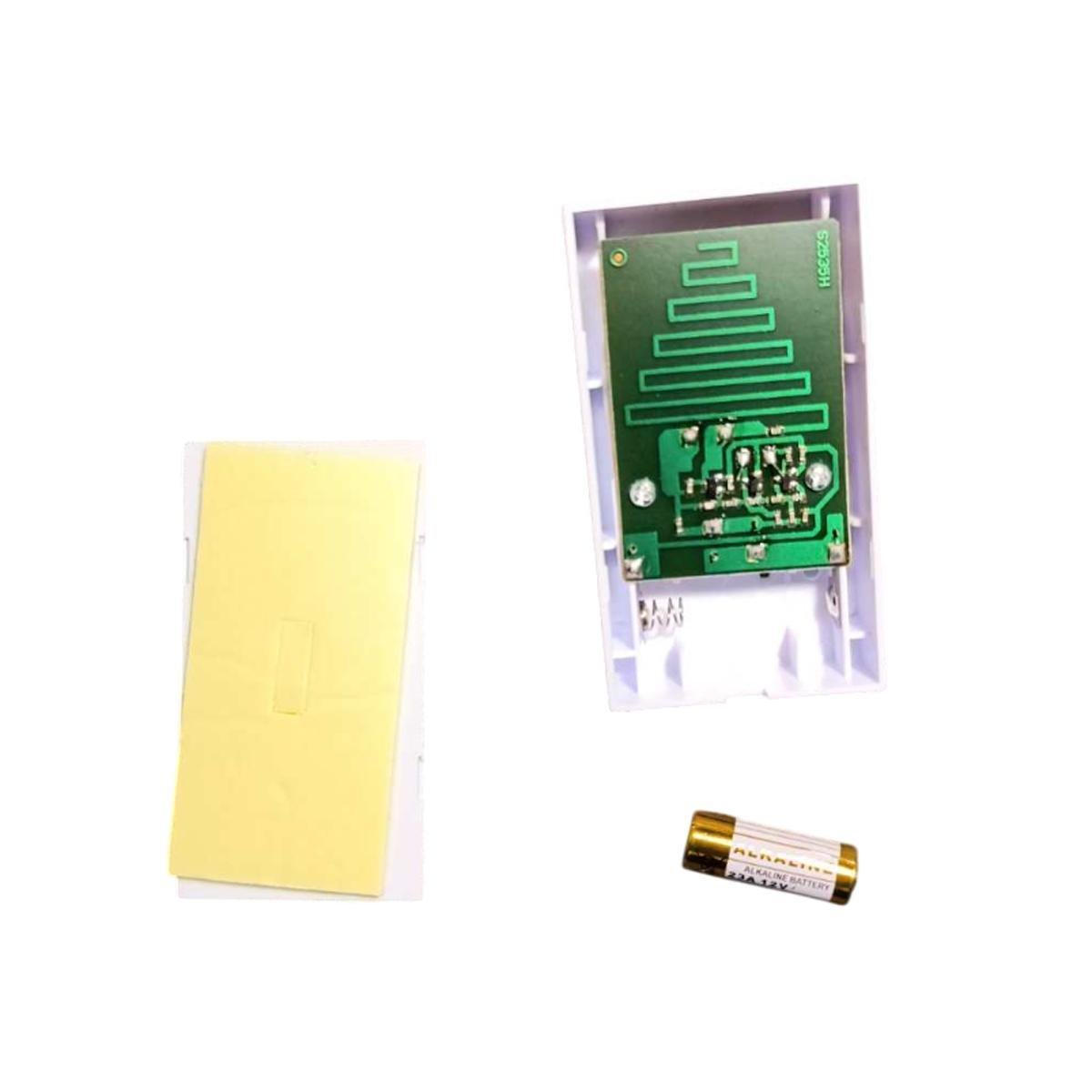 Звонок дверной беспроводной V-ZORR DC-861 WL-640 32 мелодии на батарейках White/Blue (200290) - фото 5