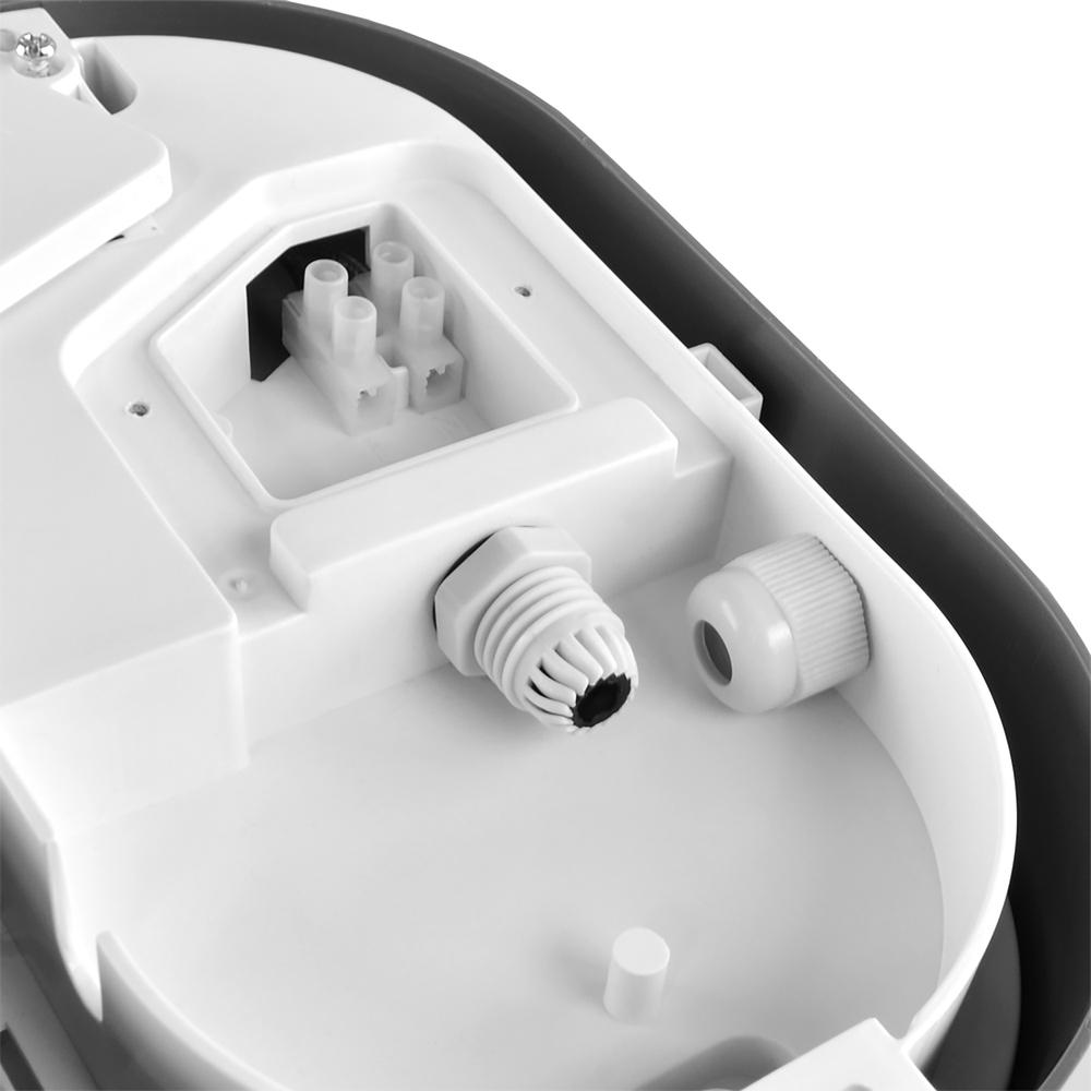 Светильник Videx 15W 5000K IP65 овальный Серый (11456) - фото 5 Светильник Videx 15W 5000K IP65 овальный Серый (11456) - фото 5