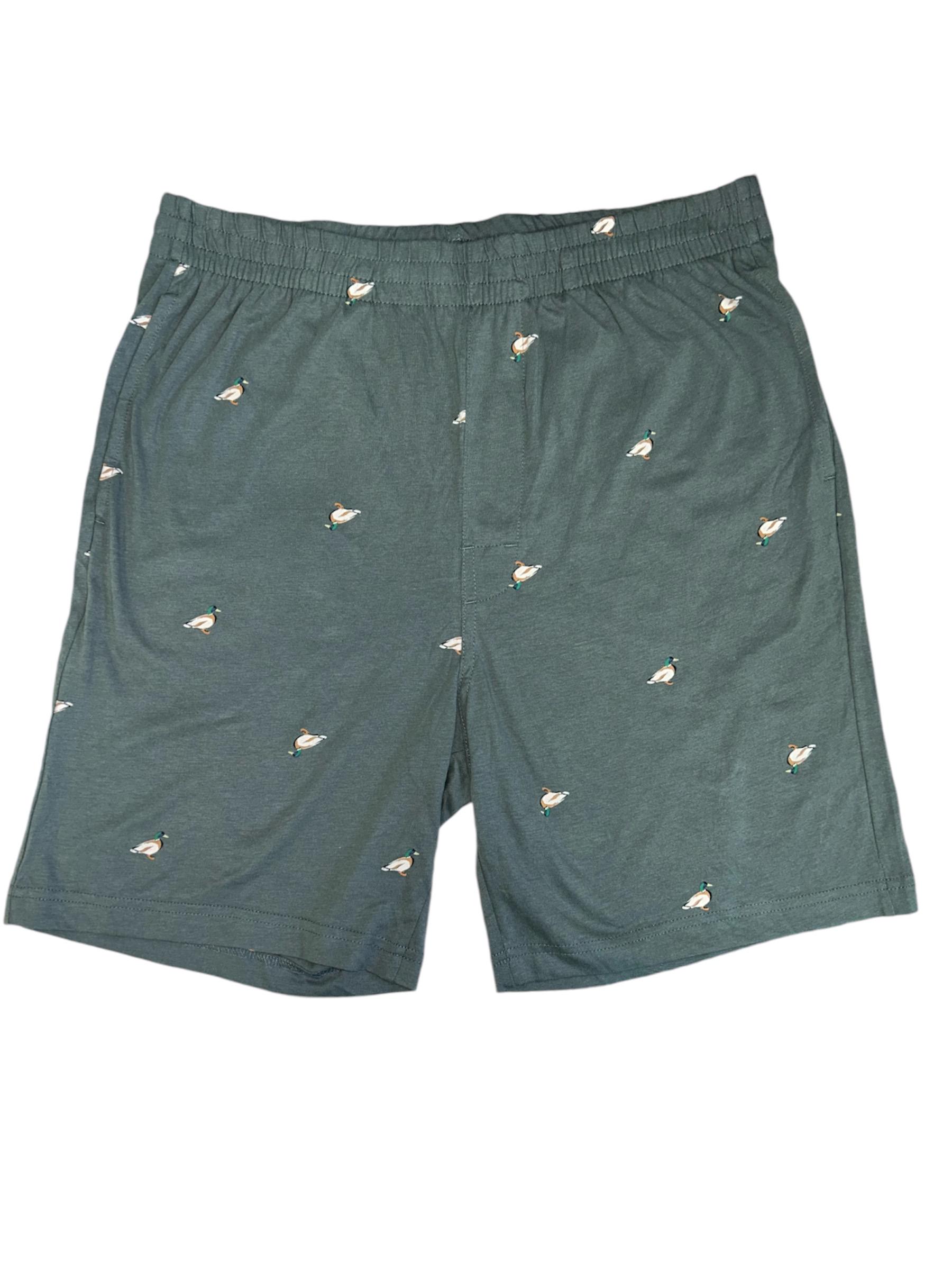 Шорты пижамные S Темно-бирюзовый (11161237wer)