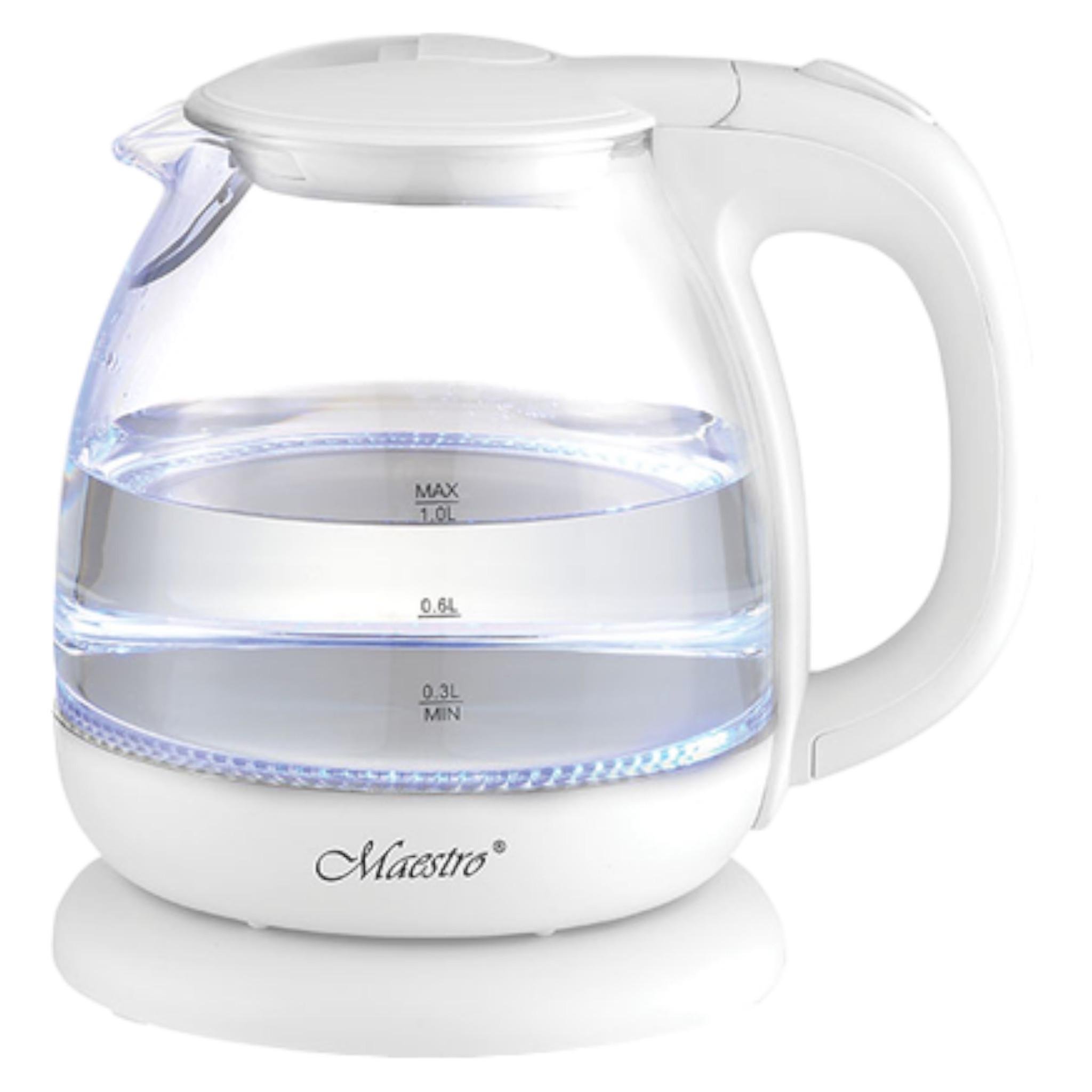 Электрочайник Maestro MR-055 1100 Вт 1,0 л White (27232998)