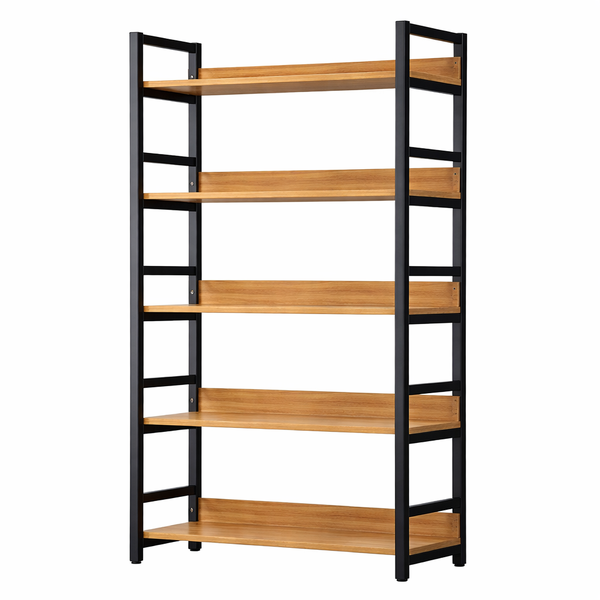 Стелаж книжковий RIAS G633A на 5 полиць 60x30x143 см Black-Rosewood (3_08142) Стелаж книжковий RIAS G633A на 5 полиць 60x30x143 см Black-Rosewood (3_08142)