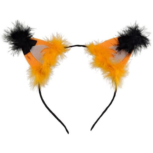 Ушки Лисичка SETA Decor 21-641-OR-BLK Ушки Лисичка SETA Decor 21-641-OR-BLK