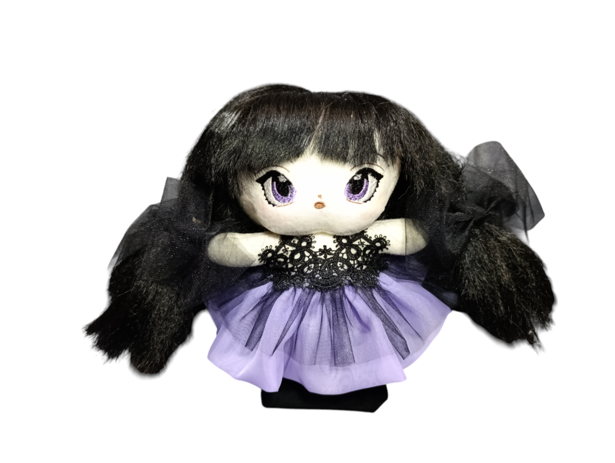 Кукла текстильная Виолетта 20 см на подставке (2745875832)