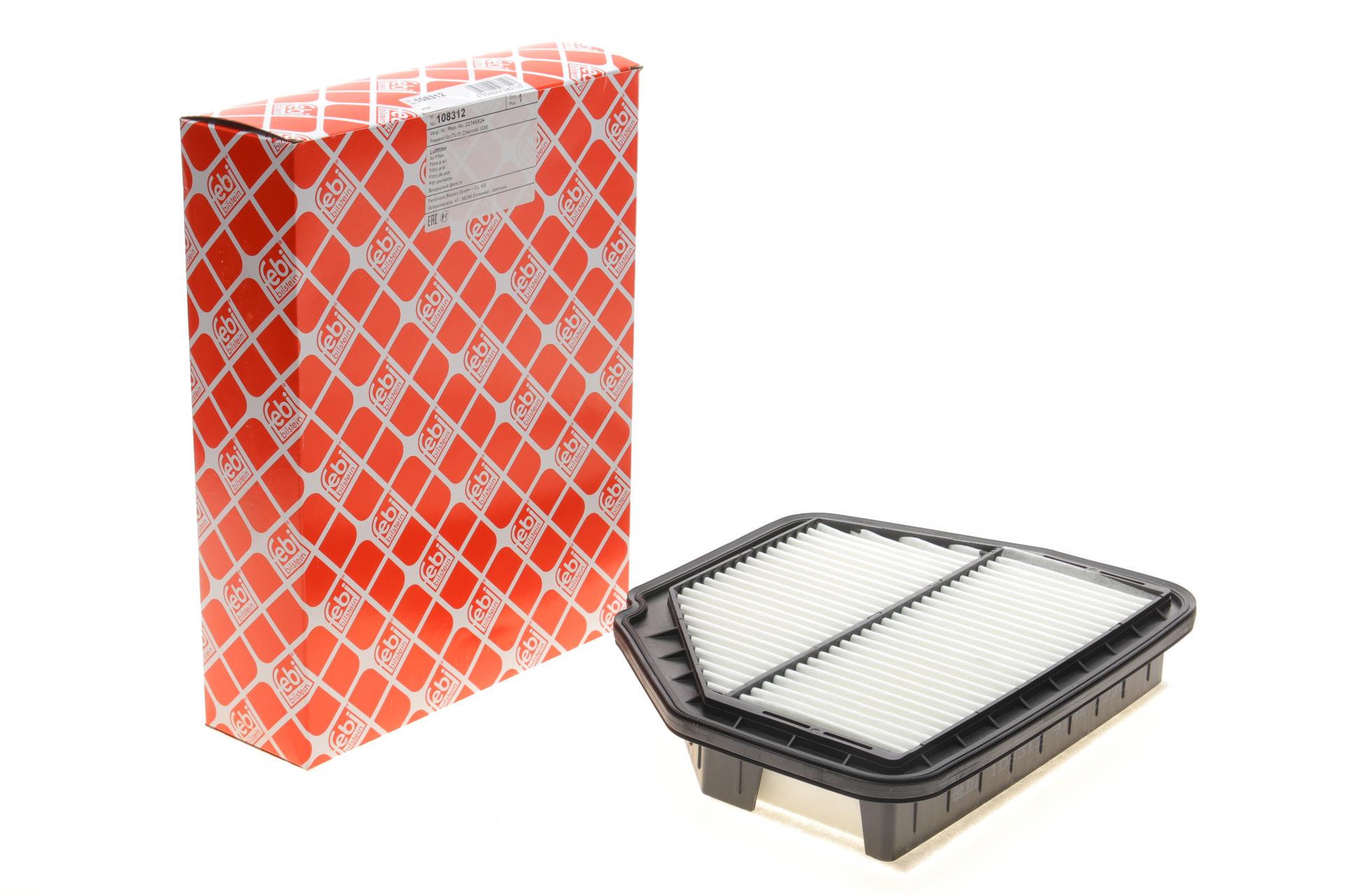 Фильтр воздушный FEBI BILSTEIN для Opel Antara/Chevrolet Captiva 2,0/2,2CDTI 06- (108312)