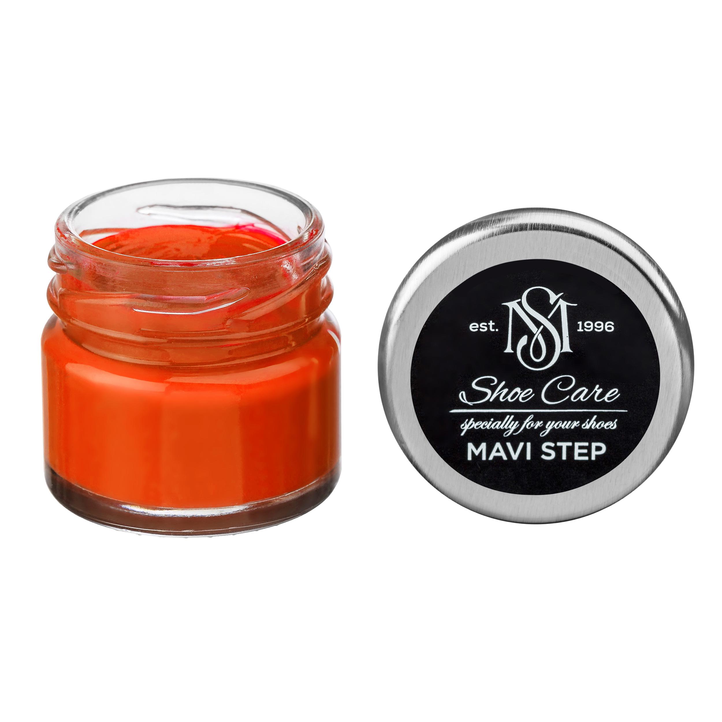 Крем для обуви и кожи Mavi Step Creme de Beaute 25 мл Темно-оранжевый (C01/163/025)