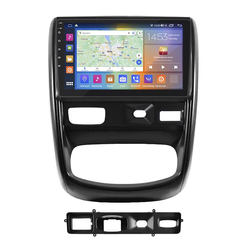 Автомагнитола штатная Lesko Prime для Renault Duster I 2010-2015 г. CarPlay/4G/Wi-Fi/GPS 4/64 GB 9" (7797-48758)