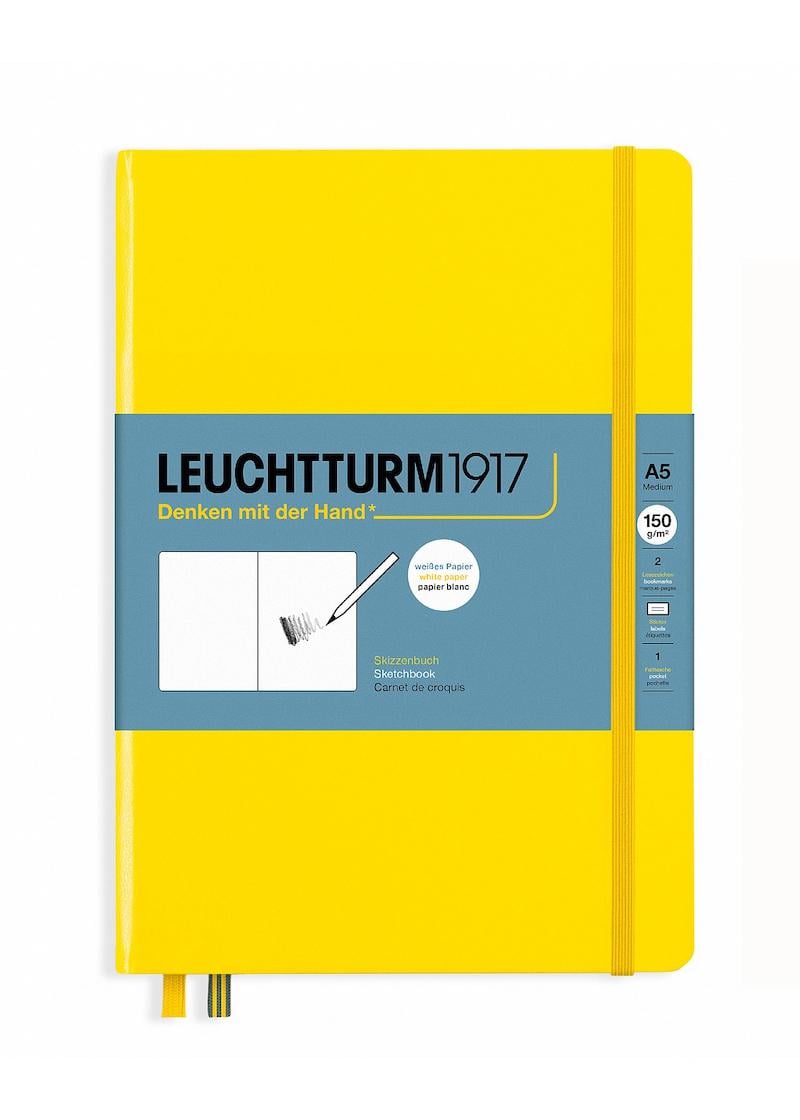 Скетч-бук Leuchtturm1917 Medium А5 150 г/м.кв. Лимонный (362364)