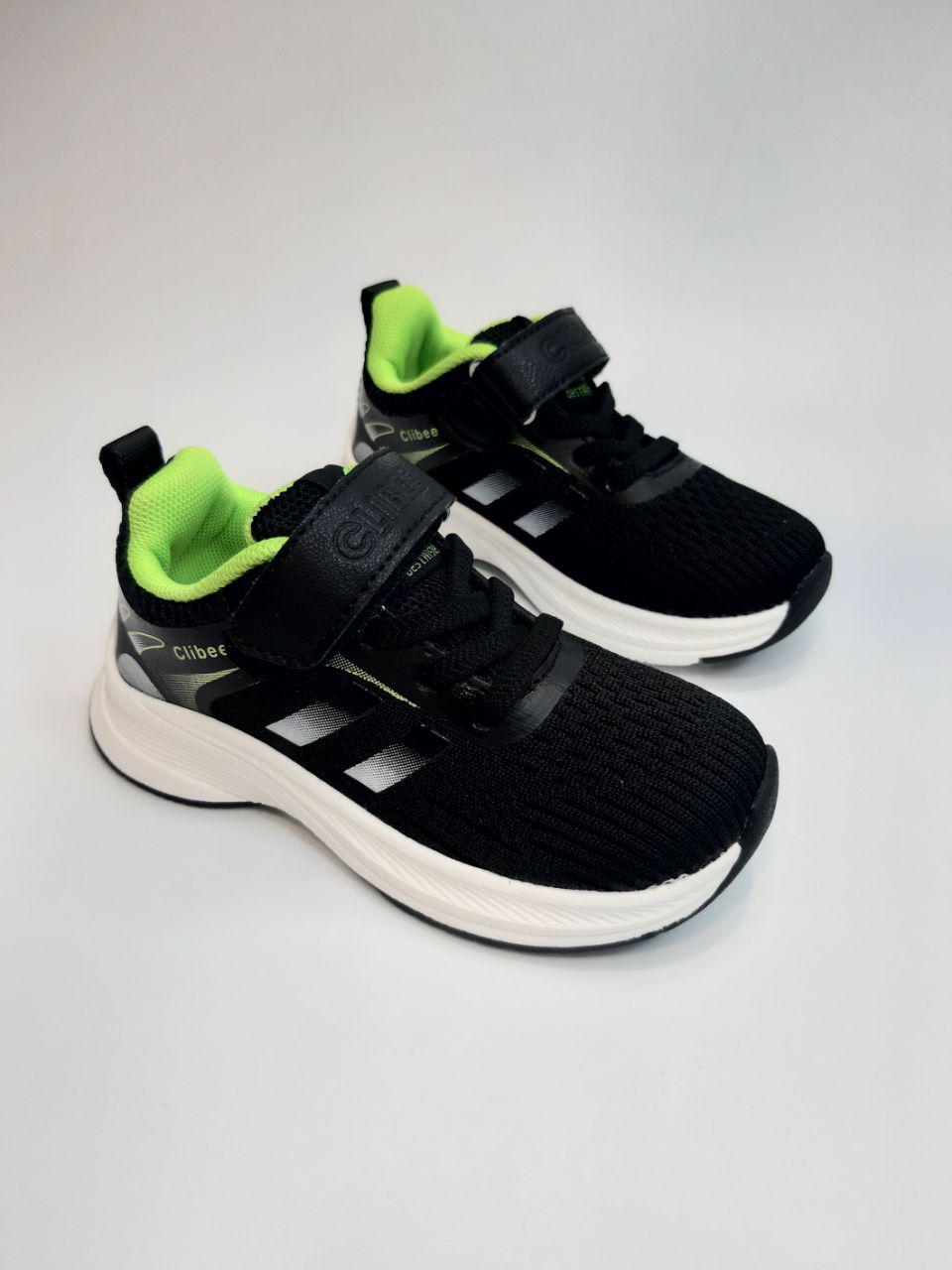 Кросівки для хлопчика Clibee р. 28 16,8 см Чорний (256 bl-green)
