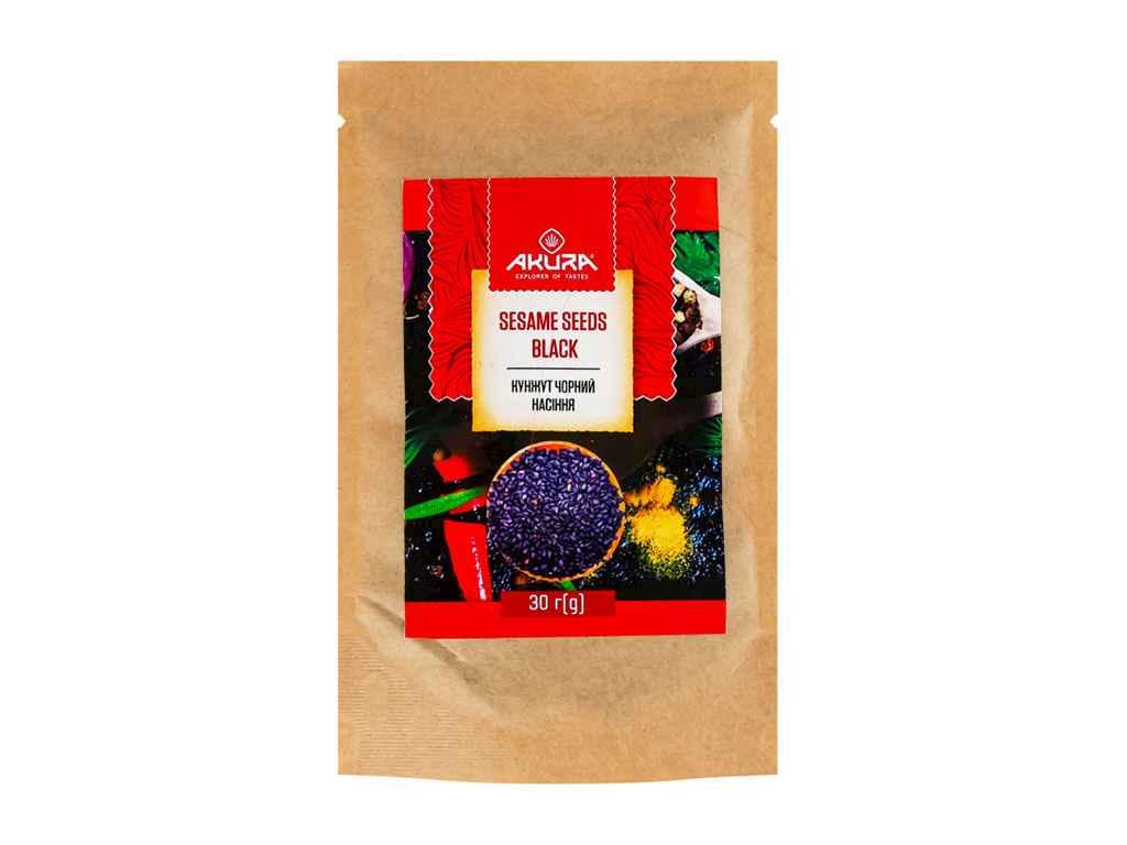 Кунжут чорний насіння AKURA 30 г (1017255)