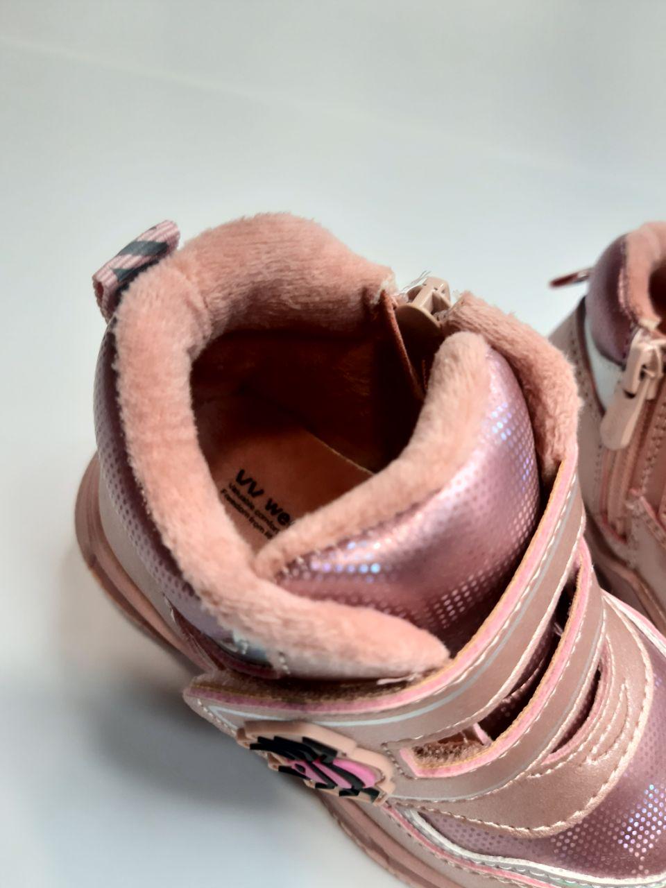 Черевики для дівчинки Weestep р. 24 15,3 см Рожевий (556955311 R) - фото 3