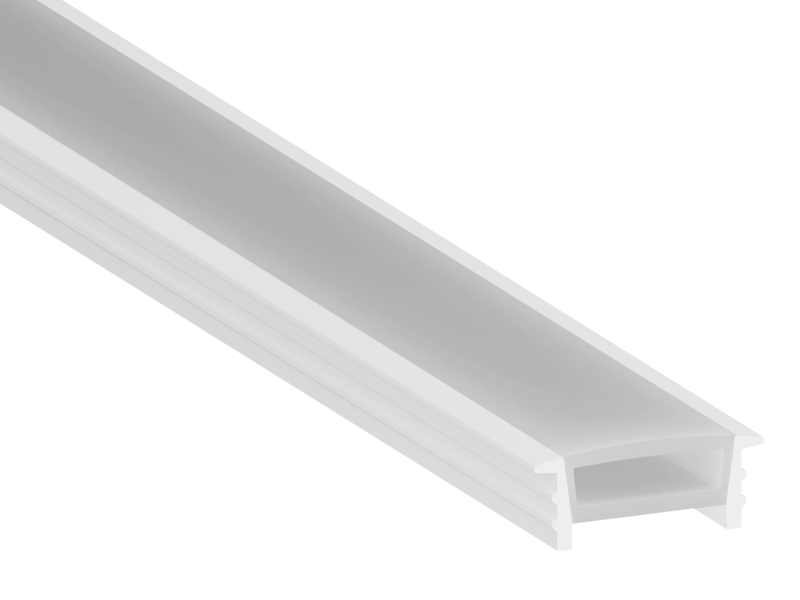 Профиль силиконовый LEDUA СП-6 для LED ленты 25х10 мм врезной IP67 1 м (6830)