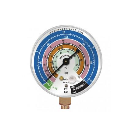 Манометр Mastercool EBL LP R22 /407/410 80мм (11275348)