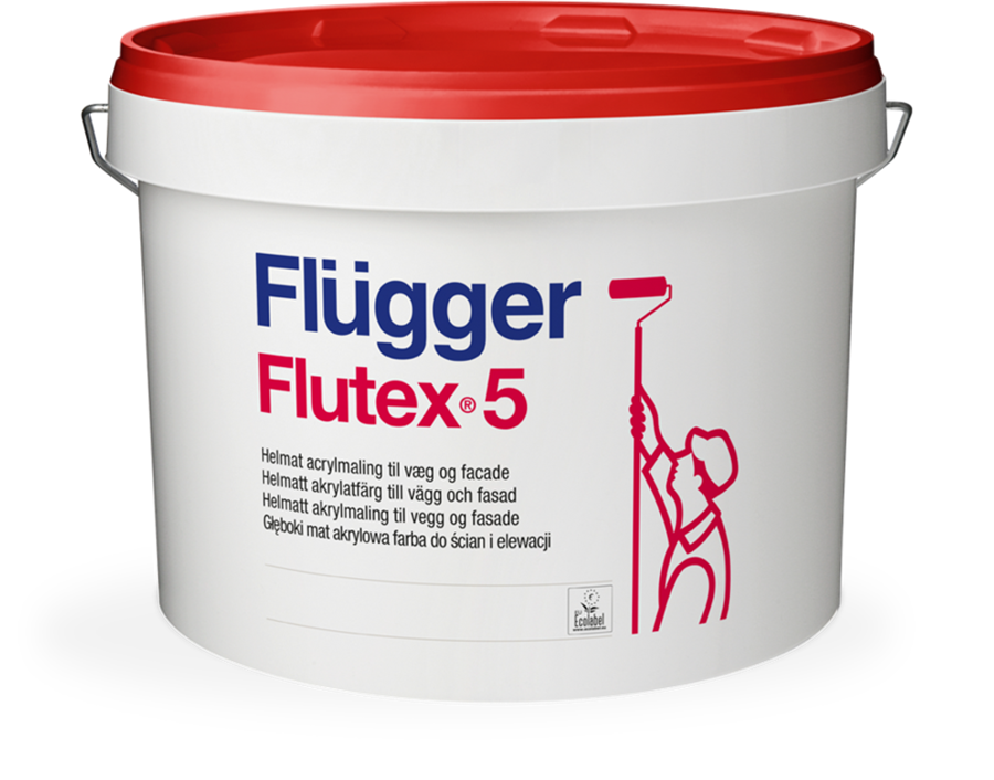 Краска акриловая Flugger Flutex 5 10 л Матовый (29-2696-3103) - фото 1 Краска акриловая Flugger Flutex 5 10 л Матовый (29-2696-3103) - фото 1