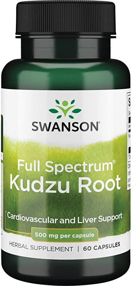 Кудзу Swanson Full Spectrum Kudzu Root 500 mg 60 capsules Кудзу Swanson Full Spectrum Kudzu Root 500 mg 60 capsules