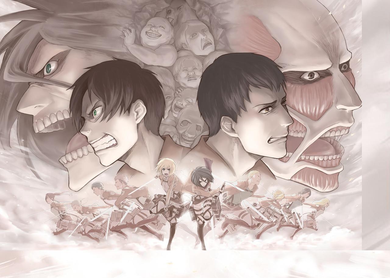 Картина GeekLand Attack on Titan Poster 60х40 см (AT 09.041)