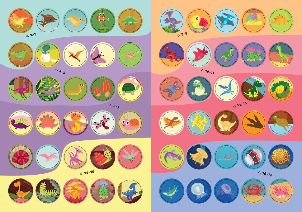 Книга с наклейками "Динозавры" Талант 2+ (9786178098254) - фото 2 Книга с наклейками "Динозавры" Талант 2+ (9786178098254) - фото 2