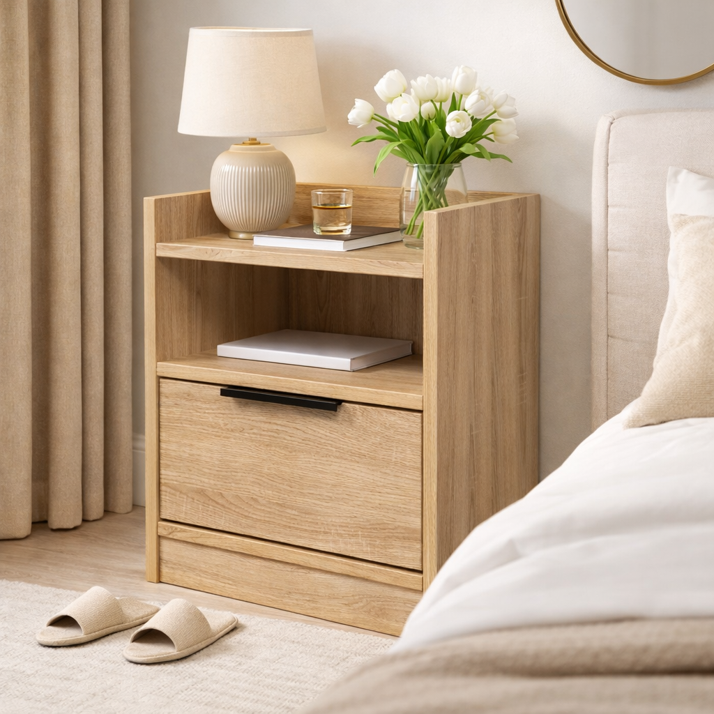 Тумба приліжкова ТП7 SENAM 450х380х350 мм ДСП Дуб Сонома