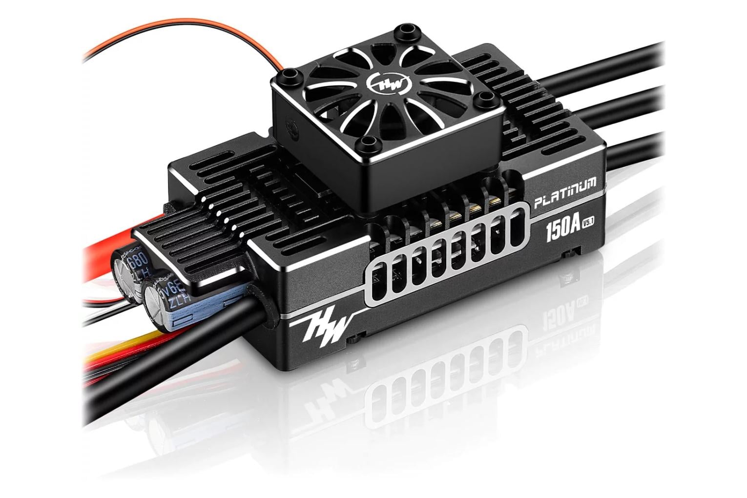Регулятор ходу HOBBYWING PLATINUM V5.1 150A 3-8S для авіамоделей (60864)