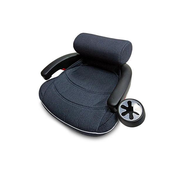 Автокрісло бустер Welldon Travel Pad IsoFix PG09-TP95-001 Графітовий - фото 3