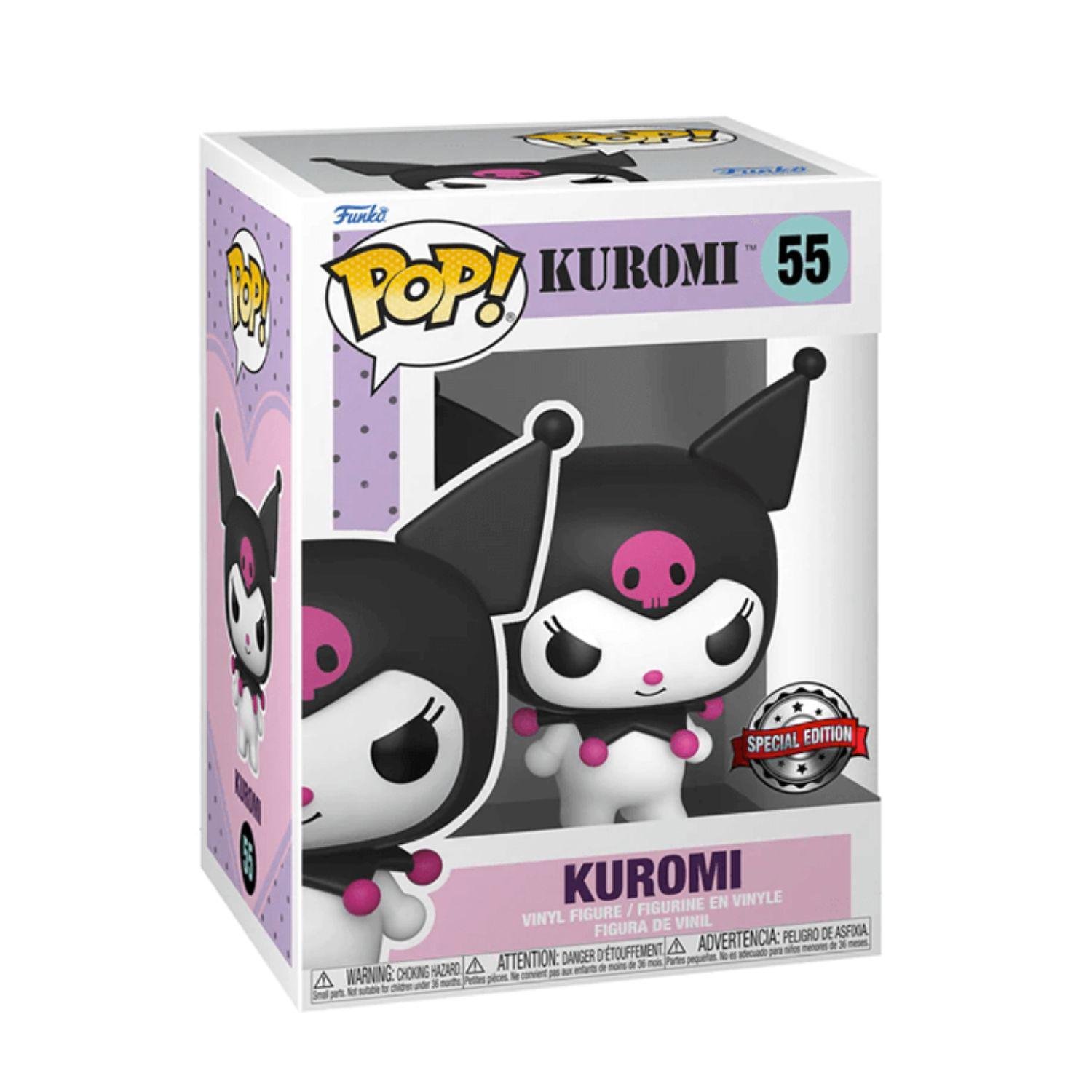 Дитяча ігрова фігурка Funko Pop kuromi №55 вінілова 9 см (24015674) Дитяча ігрова фігурка Funko Pop kuromi №55 вінілова 9 см (24015674)