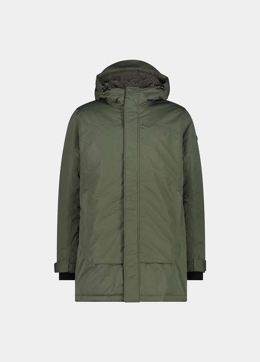 Парка чоловіча CMP MAN PARKA FIX HOOD XL Хакі (7d33K2207-E319 XL) - фото 1