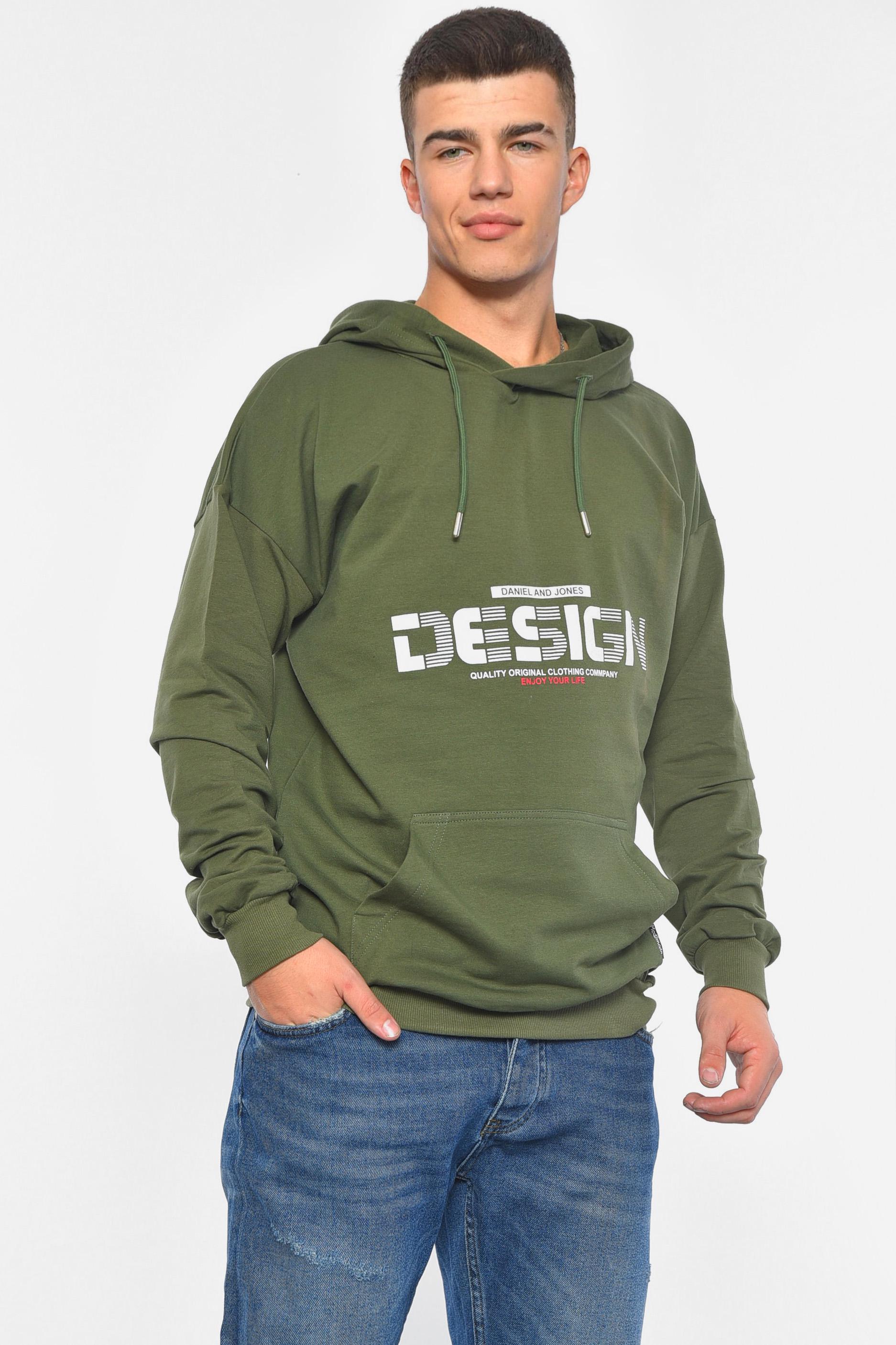 Худи мужское S Хаки (189688)