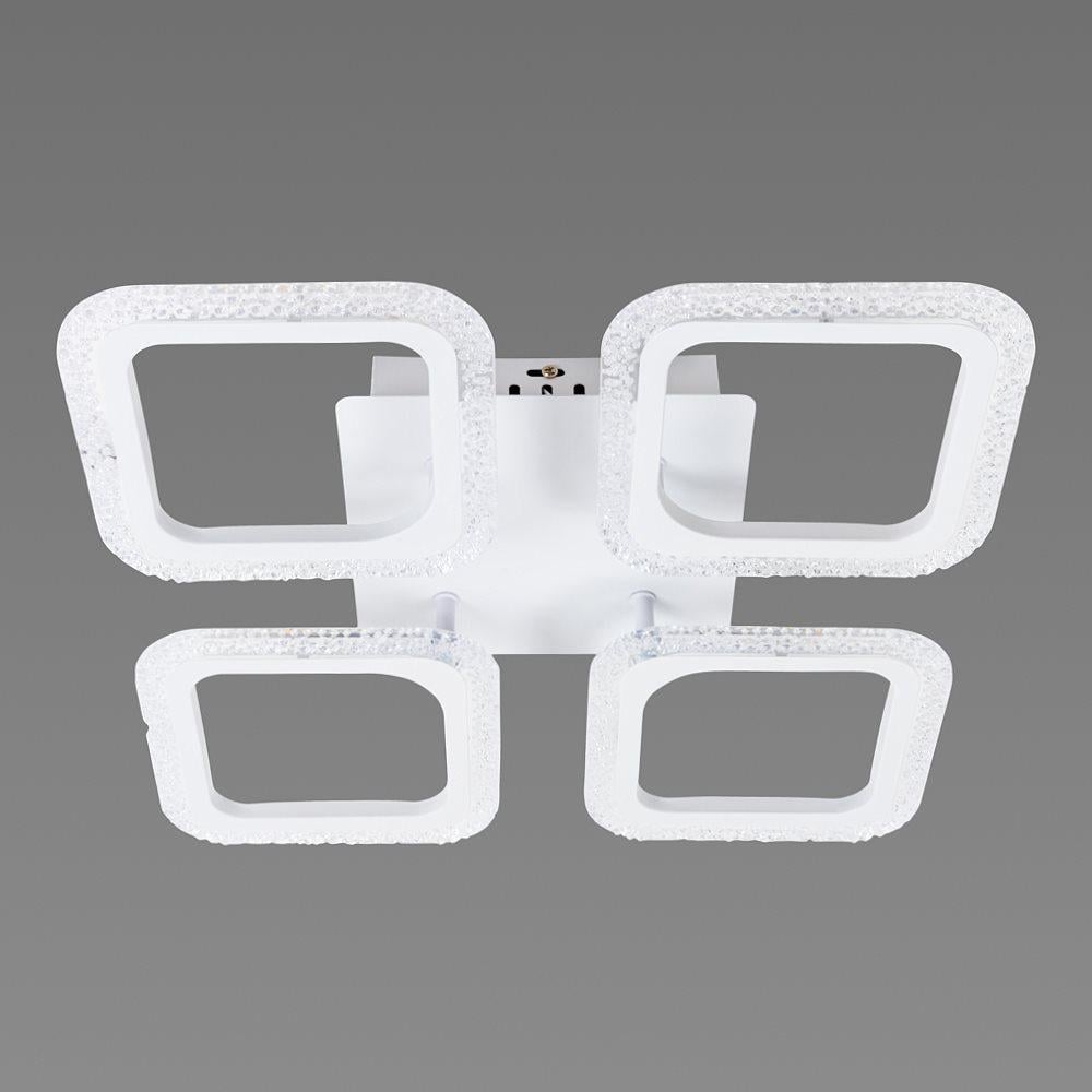 Люстра світлодіодна акрилова Valeso V K39205B-4 WT з пультом (000028301)