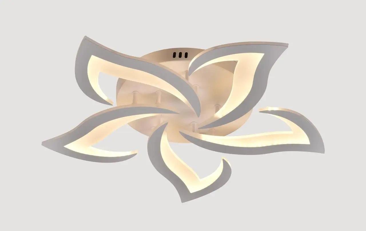 Люстра стельова світлодіодна Valeso V X6069-5 WT 76W (00000140561)