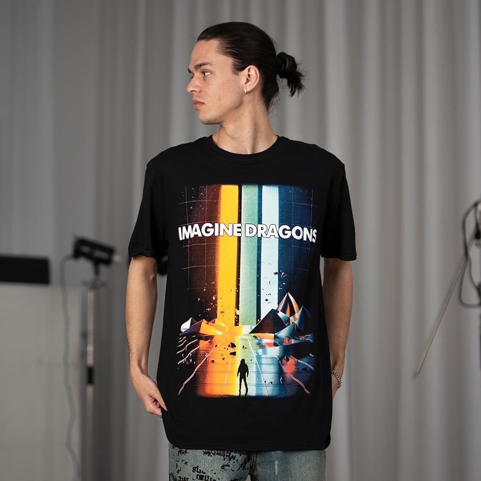 Футболка унисекс Imagine Dragons Believer L Черный (00000001249)