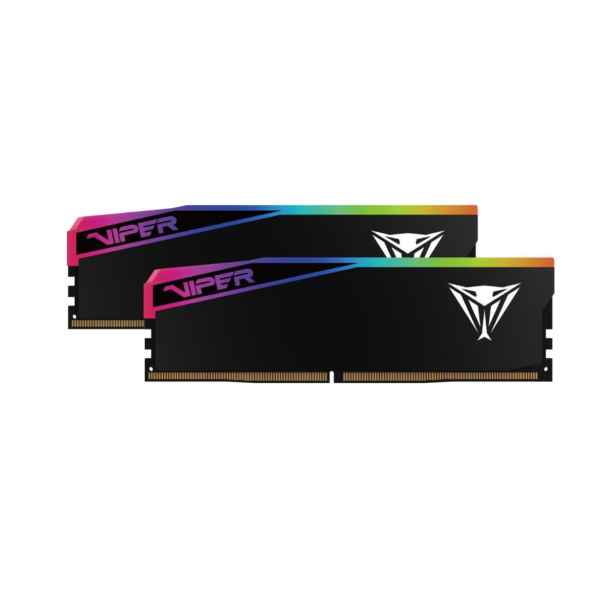 Оперативная память с подсветкой Patriot Viper Elite 5 Ultra RGB DIMM 32 Гб DDR5 6000 МГц CL28 Черный (VEUR532G6028K)