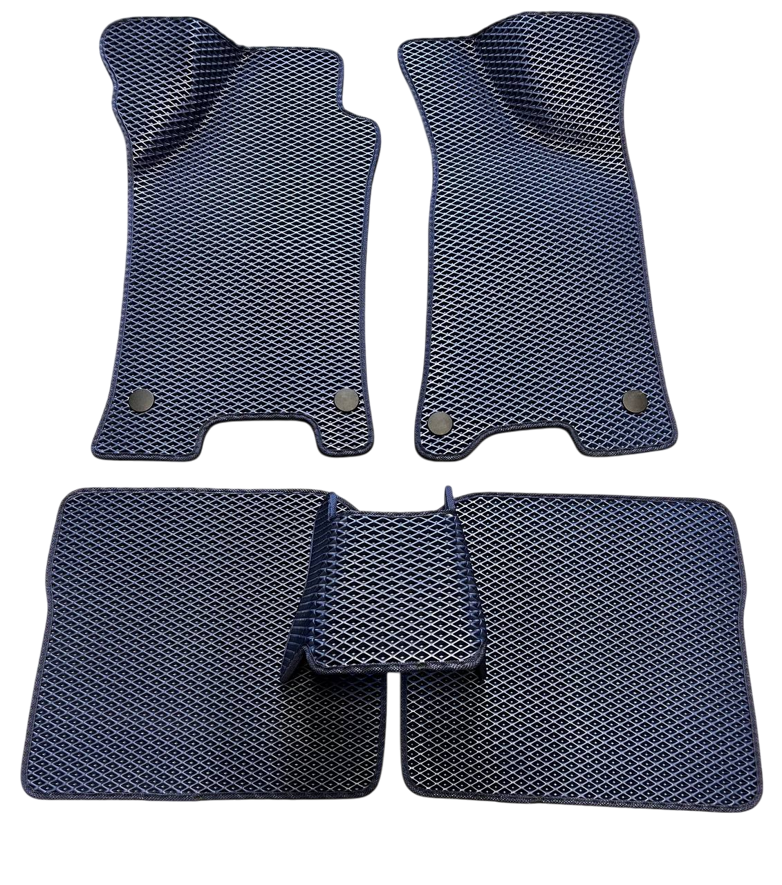 Коврики EVA с 3Д лапой в салон для Audi 80 B4 1991-1995 гг. Синий (2701059133)