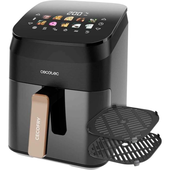 Мультипечь CECOTEC Cecofry&Grill Smokin 4500 1900 Вт 4,5 л Black (A01_EU01_101134)